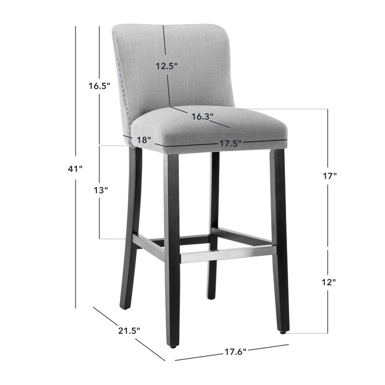 Wayfair red best sale bar stools